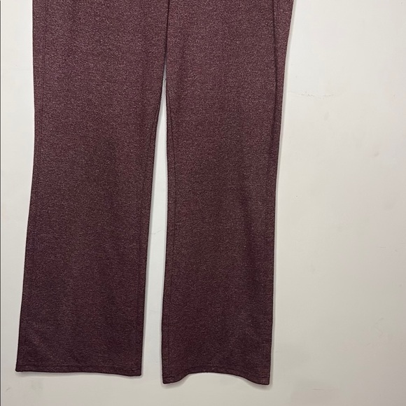 Lee Women's Burgundy Flare Pants - Picture 4 of 8